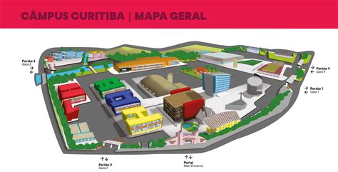 Mapa Câmpus Curitiba .